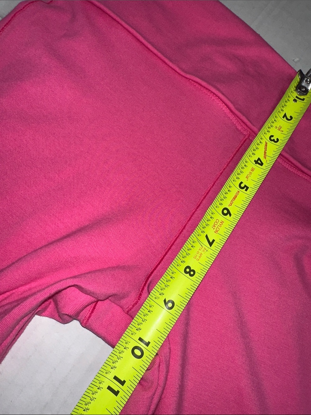 PINK Victoria’s Secret Flare Leggings Foldover Waistband Yoga Pants Medium READ - Picture 10 of 11